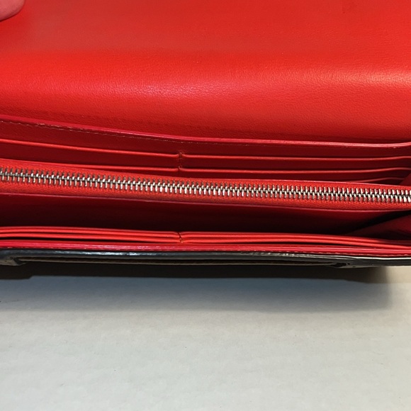 Celine wallet. Made In Italy. So 7.75”x 4”x1”. Would love great on a chain. - Picture 7 of 9